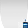 Bio Bidet BB1200 Smart Bidet Toilet App-Enabled iOS & Android Warm Water with Air Dryer, Heated Seat with Slow Close Lid, Remote Control, Elongated, White