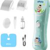ENSSU Baby Hair Clippers, Lower Noise Haircut Trimmers for Children with Autism and Sensory Sensitivity, Babies Infant Kids Waterproof Hair Cutting Kits