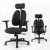 Ergonomic Office Chair with Lumbar Support,360° Rotation,Memory Foam Cushion,and Adjustable Features for Ultimate Comfort During Gaming,Work, and Study.