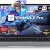 Gaming Laptop,15.6 Inch Laptop Computer,32GB RAM 1TB SSD,AMD Ryzen 5 7430U 6C/12T Processor(up to 4.3Ghz),AMD Radeon Graphics,15.6”FHD 1920 * 1080 Display,WiFi 5,BT5.0,Backlit Keyboard