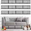 HONKID Under Couch Blocker 12 Pack, Under Bed Blocker Prevents Toys & Pets Under Furniture, Ideal for Living Room, Bedroom, Playroom (6.6" H x 14.5" L)