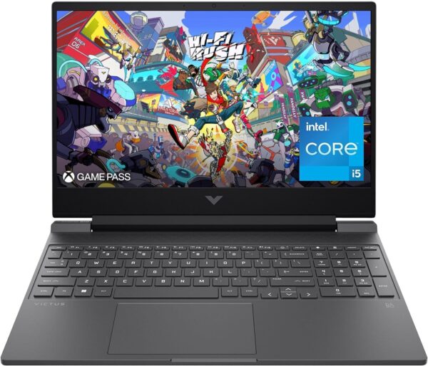 HP Victus 15.6" Full HD 144Hz Gaming Laptop, Intel Core i5-12450H, NVIDIA GeForce RTX 3050,64GB RAM, 1TB PCIe SSD, Backlit Keyboard, Wi-Fi 6, Windows 11 Pro, Performance Blue