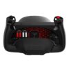 Honeycomb Alpha Flight Controls Yoke & Switch Panel — Flight Simulator Yoke w/ 180° Rotation, Steel Shaft, Ignition Switch, Fully-Equipped Handles, Dual Mounting — Compatible w/PC & Mac