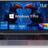Laptop Gaming,with Backlit Keyboard-Intel Core Laptop i3 (2C/4T, Up to 3.2GHz), 12GB DDR4 RAM+512GB NVMe SSD, 15.6" FHD IPS 180° Viewing Angle, WiFi 6 & Bluetooth - Aluminum Portable Laptop Computer