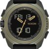NIXON Ripley A1267 - Analog and Digital Watch for Men - Expedition and Adventure Sport Watch - Men's Fashion Watch - 47mm Watch Face, 23mm PU Band