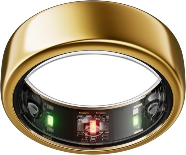 Oura Ring Gen3 Horizon - Gold - Size 11 - Smart Ring - Size First with Oura Ring Gen3 Sizing Kit - Sleep Tracking Wearable - Heart Rate - Fitness Tracker - 5-7 Days Battery Life
