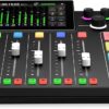 RØDE RØDECaster Pro II All-in-One Production Solution for Podcasting, Streaming, Music Production and Content Creation,Black