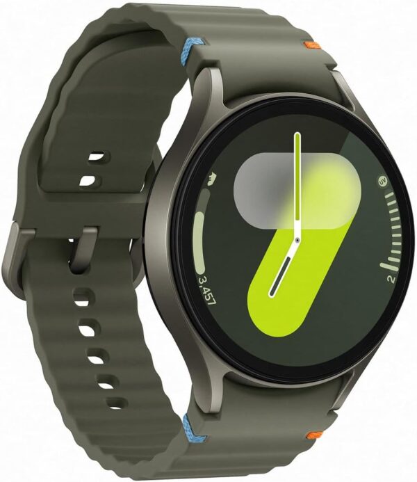 SAMSUNG Galaxy Watch 7 (44mm) AI Smartwatch w/ 1.5" AMOLED, Wear OS 5, Wi-Fi, Bluetooth, Heart Rate, Sleep Apnea & GPS Fitness Tracker, International Model L310 (w/Fast Charger, Green)