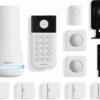 SimpliSafe 12 Piece Wireless Home Security System w/HD Camera - Optional 24/7 Professional Monitoring - No Contract - Compatible with Alexa and Google Assistant, White