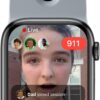 Wristcam, Smart Dual-Camera Band for Apple Watch (Apple MFi Certified), 8MP Sensor, Full HD Video/720P Sport Mode, (New) Pro. Image Stabilization, WiFi, IP68 Water Resistant, Siri Integration